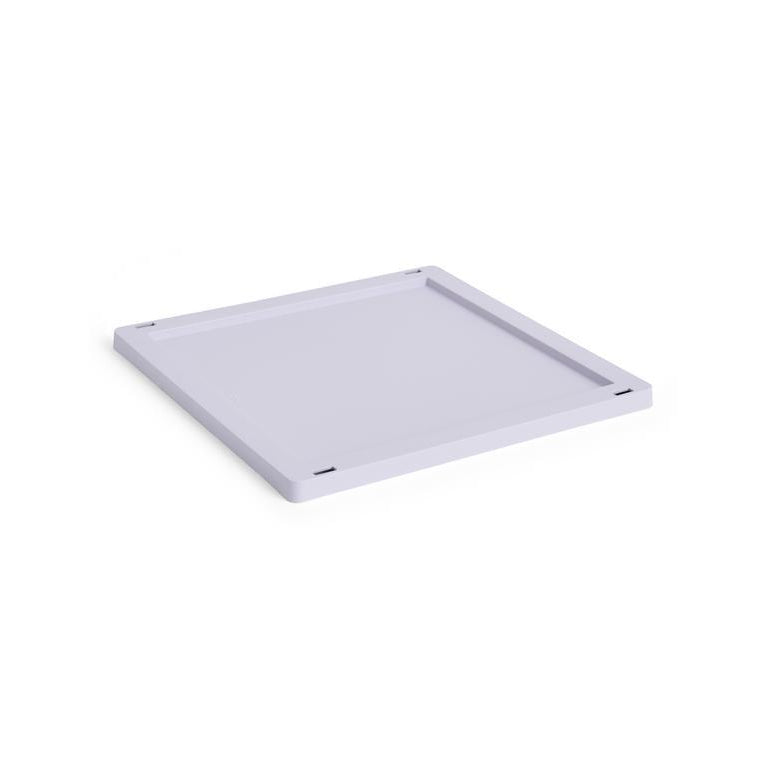Colour Crate Plastic Square/Cube låg, M - Lavender